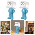 thumbnail image 3 of Lámpara Pequeña Hombre Tímido Escritorio Chicos Traviesos USB Recargable para La Cama, 3 of 9