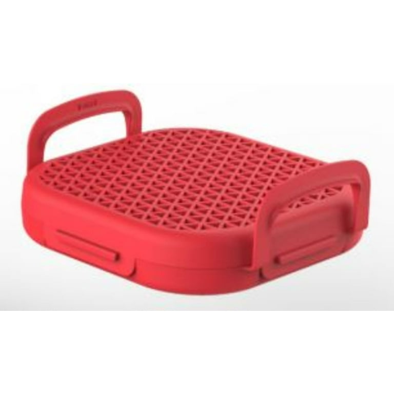 Instant Pot Air Fryer Silicone Pronged Tray, Red