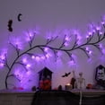 thumbnail image 1 of Halloween Decorations Clearance Sale  Halloween Light String Cross-border LED Terror Atmosphere Layout Web Light Room Halloween Remote Control Decorative Light, 1 of 3