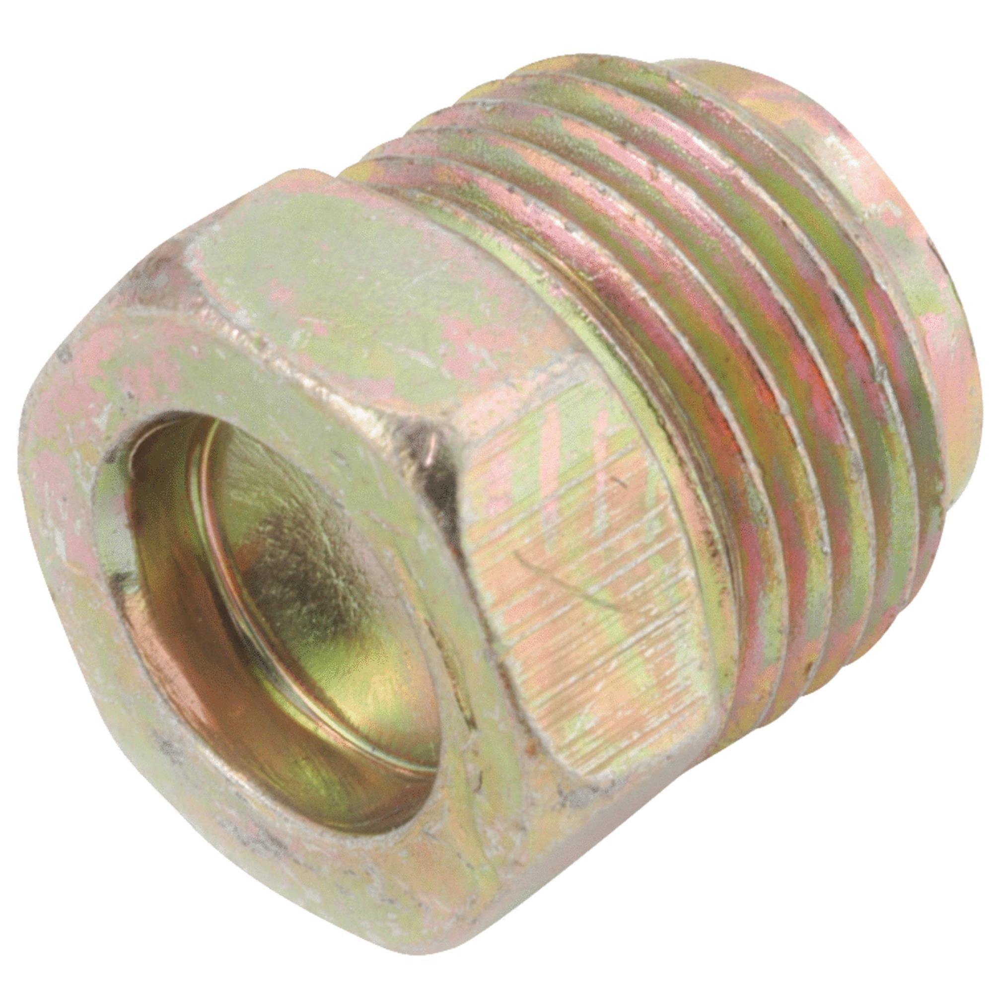 Anderson Metals 3/16 In. Brass Inverted Flare Plug 54339-03 Pack of 10