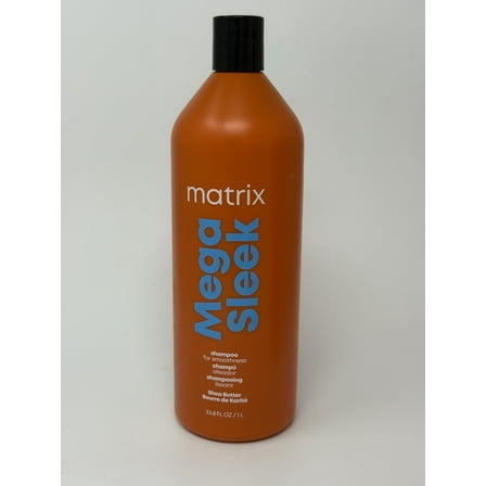 Matrix Mega Sleek Shampoo Liter / 33.8 oz | For Smoothness