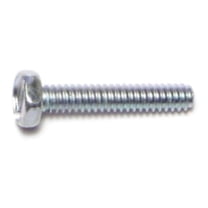 #6-32 x 3/4" Zinc Slotted Indented Hex Head Machine Screws (24 pcs.)