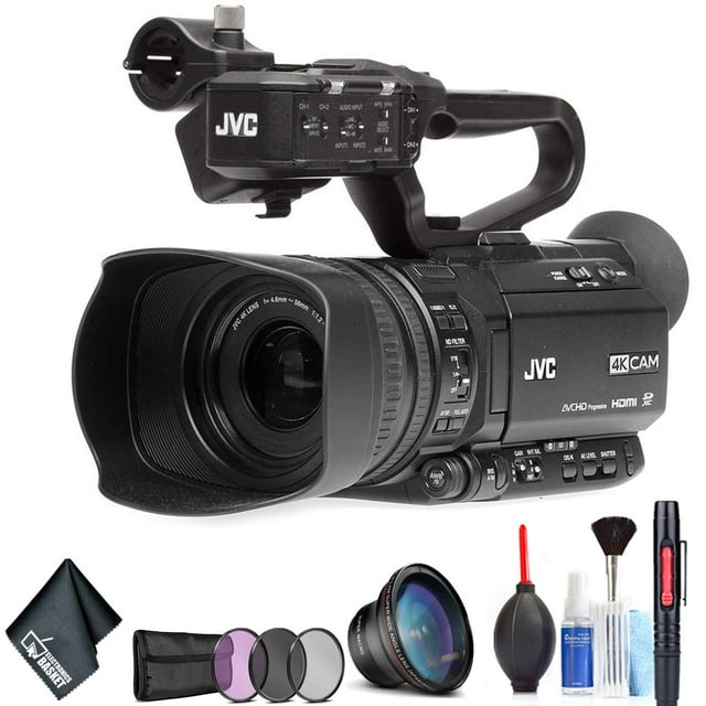 JVC GY-HM180 Ultra HD 4K Caméscope Ensemble de Base
