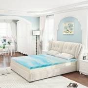 2, 3, or 4 Inch Mattress Topper, Twin Gel Memory Foam Mattress Topper(2 inch, Twin)