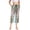 Leopard, variant on Women's Cropped Pajama Pants Wide-leg Summer Sleep Pants with Pockets Loose Fit Comfy Pj Pants ,Leopard-pink (2) Print S