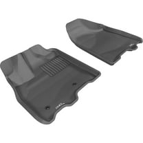 3D MAXpider Custom Fit Kagu Floor Mat (Black) Compatible with Toyota Sienna 2013-2020 - Front Row