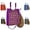 Purple, variant on Majestic Ally Slow Feeder Hay Bag - One Side Open, 1.75"x1.75" Holes, with 42 Inches Hay Net for Horses and Livestocks with 1-Year Warranty