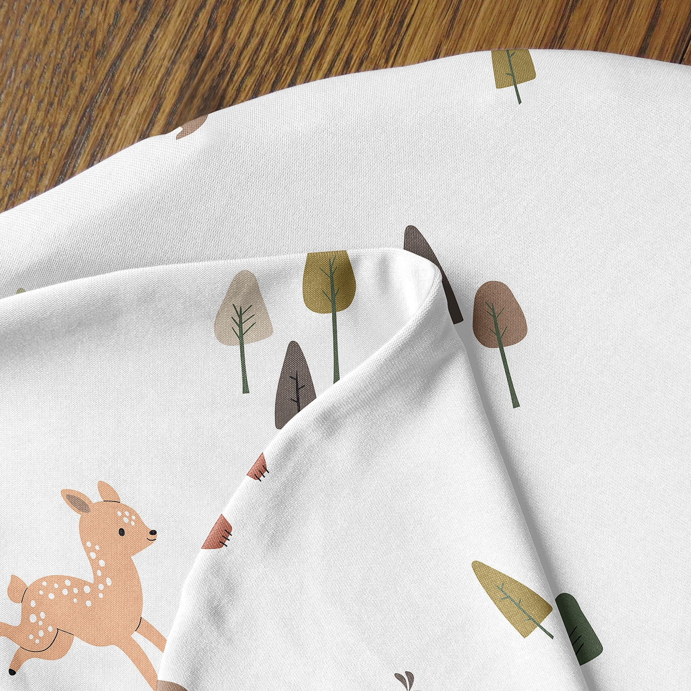Sweet Jojo Designs Woodland Animal Pals Boy, Girl, Unisex/Gender Neutral Nursing Pillow Cover Case (Pillow Not Included)