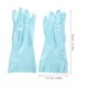 thumbnail image 3 of 2 pares de guantes para lavar platos, reutilizables, para tareas domésticas, de goma., 3 of 5