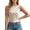 Tank 5#White, variant on WAYUTE Tank Tops for Women Polka Print Slim Fit Top Round Neck Sleeveless Stretch Soft Comfortable Casual Wear Blouse Tee Shirt