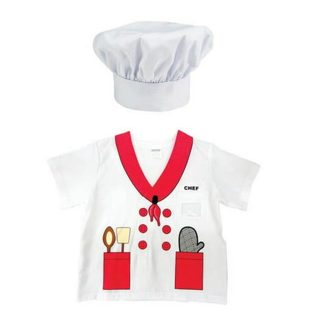 Junior Executive Chef Costume includes Jr Chef Shirt and Jr Chef Cap