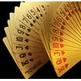 thumbnail image 5 of Magic Kiss - Juego de cartas de póquer con lámina dorada y plateada, resistente al agua, baraja de naipes de plástico, regalo (3 barajas (oro oro rosa negro)), 5 of 5