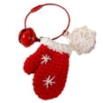 thumbnail image 1 of Llavero navideño con colgante para billetera, llavero con colgante, lindo accesorio navideño, regalo para niñas y mujeres, 1 of 5