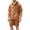 Brown, variant on Mens 2 Piece Outfits Short Sleeve Half Zip Hooded Pullover Shirts Drawstring Shorts Casual Athletic Activewear Summer Lightweight Windbreaker Tracksuits