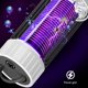 thumbnail image 2 of Zapper Led LED Bug Zapper 360-400nm Luces moradas 2000mAh para interiores y exteriores (USB gris), 2 of 4