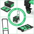 thumbnail image 4 of QinaQin Chariot Diable Pliant 2-en-1 avec Roues, Vert, 4 of 7