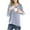 C_ Gray, variant on Olyvenn Women's Maternity Nursing Tops Solid Crew Neck Long Sleeve Tunic Blouse Casual Loose Fit Comfy Breastfeeding Blouse Blue 4