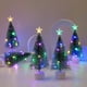 thumbnail image 3 of Pequeño Navidad Mesa 6 7 Pulgadas Con Luces Multicolores Star Tree Topper, 3 of 9