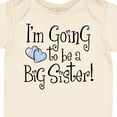 thumbnail image 4 of Inktastic Heart New Big Sister Girls Baby Bodysuit, 4 of 5