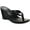Black, variant on Style & Co. Womens Chicklet Patent Thong Wedge Sandals