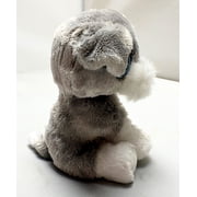 Ty Beanie Boos Whiskers The Grey Schnauzer Dog Plush