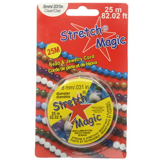 Elastic Stretch String Cord for Jewelry Making 0.6mm, in 100m Spool - Trims  By The Yard
