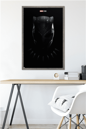 Marvel Black Panther: Wakanda Forever - Teaser One Sheet Wall Poster, 22.375" x 34" Framed