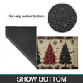 thumbnail image 7 of 2 Piece Christmas Plaid Kitchen Rug Sets Christmas Pine Tree Kitchen Floor Mat Anti Fatigue Rugs for Kitchen Floorfor Farmhouse Door (47x17+30x17 inches), 7 of 7