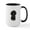 White/Black Inside, variant on CafePress - Poodle Pup (Blk) Large Mug - 15 oz Ceramic Large White Novelty Mug