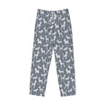 thumbnail image 4 of Goofa Poodle Dog Printed Soft Pajama Pants for Men, Wide Leg Comfy Casual Lounge Yoga Pants-Small, 4 of 9