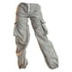 thumbnail image 3 of Pantalones de figura 1/6, pantalones casuales sueltos, elegantes, juguetes de cosplay, regalos, accesorios, cuerpo de muñeca, accesorio de pantalón en Gris verde, 3 of 6