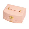 thumbnail image 2 of Organizador de 2 capas, cajas de almacenamiento de regalo, estuche para pendientes, relojes, niñas Rosa Zulema Caja de almacenamiento de joyas, 2 of 5