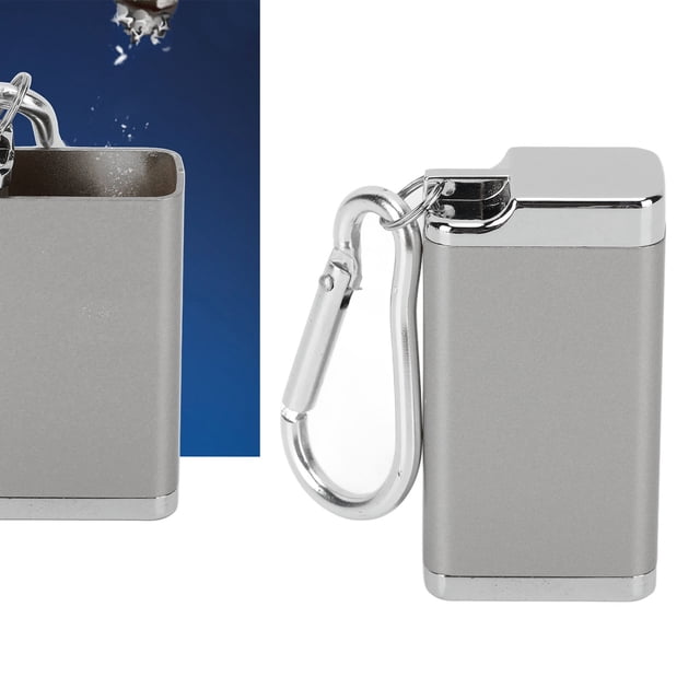 Portable Tray Sealed Holder Keychain Storage Box Mini Outdoor Pocket Tray Container Smoke Tray with Key Holder for Keyring Trays