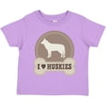 thumbnail image 3 of Inktastic Husky Dog Gift I Love Huskies Boys or Girls Toddler T-Shirt, 3 of 5