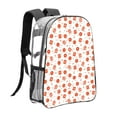 thumbnail image 3 of Gaeub Pastry Print Clear Backpack ,Clear Transparent Backpack, PVC Bag with Side Pockets,for Concert, Beach, Work, Travel & Sporting, 3 of 7