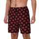 thumbnail image 1 of Fotbe Sexy Red Lips Kiss Traje de Baño para Hombre – Shorts de Natación de Secado Rápido con Forro y Bolsillos-XX-Large, 1 of 6