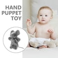 thumbnail image 2 of Cartoon Mouse Hand Puppet Supple Plush Animal Hand Puppet Interactive Storytelling Puppet, 2 of 4