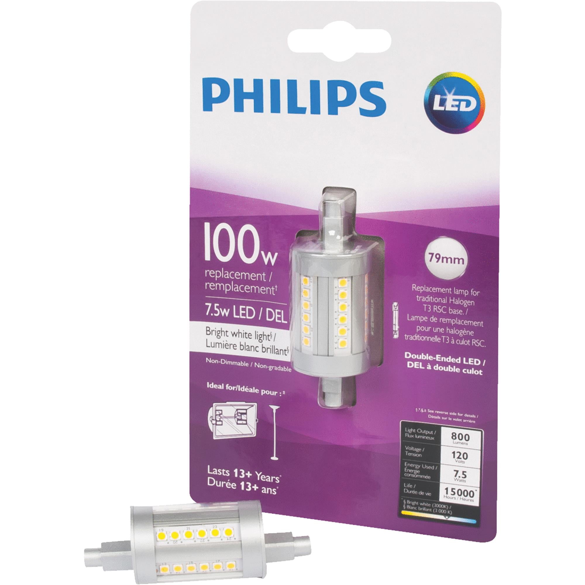 Philips Lighting Co Double-Ended LED Special Purpose Light Bulb 4 Pack -