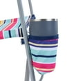 thumbnail image 3 of GCI Outdoor Beach Rocker Foldable Low Profile Rocking Beach Chair, Multistripe, 3 of 7