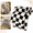 Black, variant on Flannel Blanket For Couch Bed Office Plaid Throw Blanket Soft Breathable Fall Winter Warm Thin Lightweight Washable Picnic Napping Summer 70x100cm/28x40inch Coffee