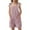 Watermelon Red, variant on Ruyang Girls Cotton Linen Shortalls Adjustable Tie-Up Strap Short Jumpsuits Wide Leg Rompers Cute Overalls Trendy Shortalls