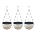 thumbnail image 1 of BAOHD 3pieces Stylish Indoor Outdoor Plant Pot with Premium ABS Material, 1 of 8