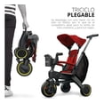 thumbnail image 2 of Triciclo Tipo Carreola Baby Gaon Plegable Evolutivo Portatil Reclinable 4 En 1 Rojo, 2 of 6