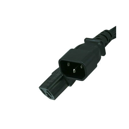 UPC: 0844660064527 | Monoprice 3  Extension Cord 16 AWG Black (106452)