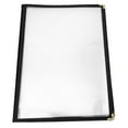 thumbnail image 5 of Sipeihong Transparent Menu Covers A4 Size - Restaurant Kitchen Supplies - 4 Pages, 5 of 10