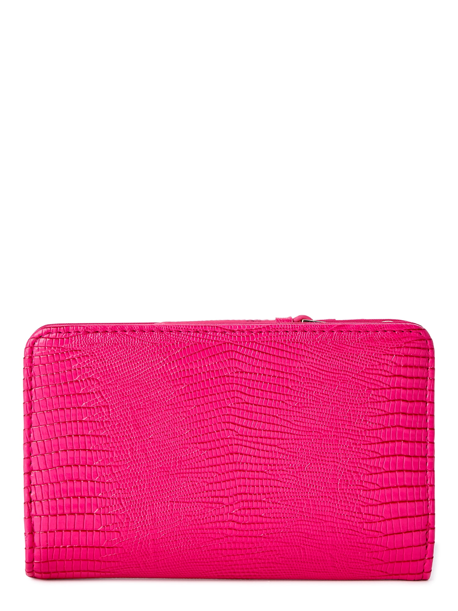 Claire's Pink Trifold Wallet | Marble