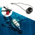 thumbnail image 6 of Scuba Diving Dive Tank Regulator Dust Plug Cap, Lake Adventure Sports Diver with Cord Protection Cover for Din First Stage Regulator Black, 6 of 8
