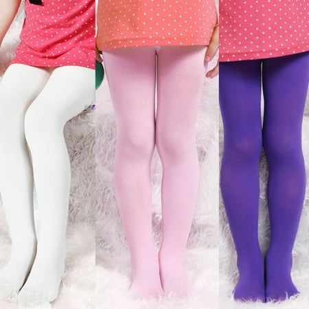 

Taluosi Girl Candy Color Breathable Elastic Leggings Pantyhose Ballet Dance Tights