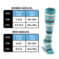 thumbnail image 3 of Yoyauz Men's and Women's Cycling Compression Socks - Best for Running, Sports, Cycling - 15-20 mmHg, 3 of 6
