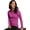 Magenta Quartz, variant on Maidenform Sport Baselayer Thermal Mock Zip Top Magenta Quartz 2XL Women's